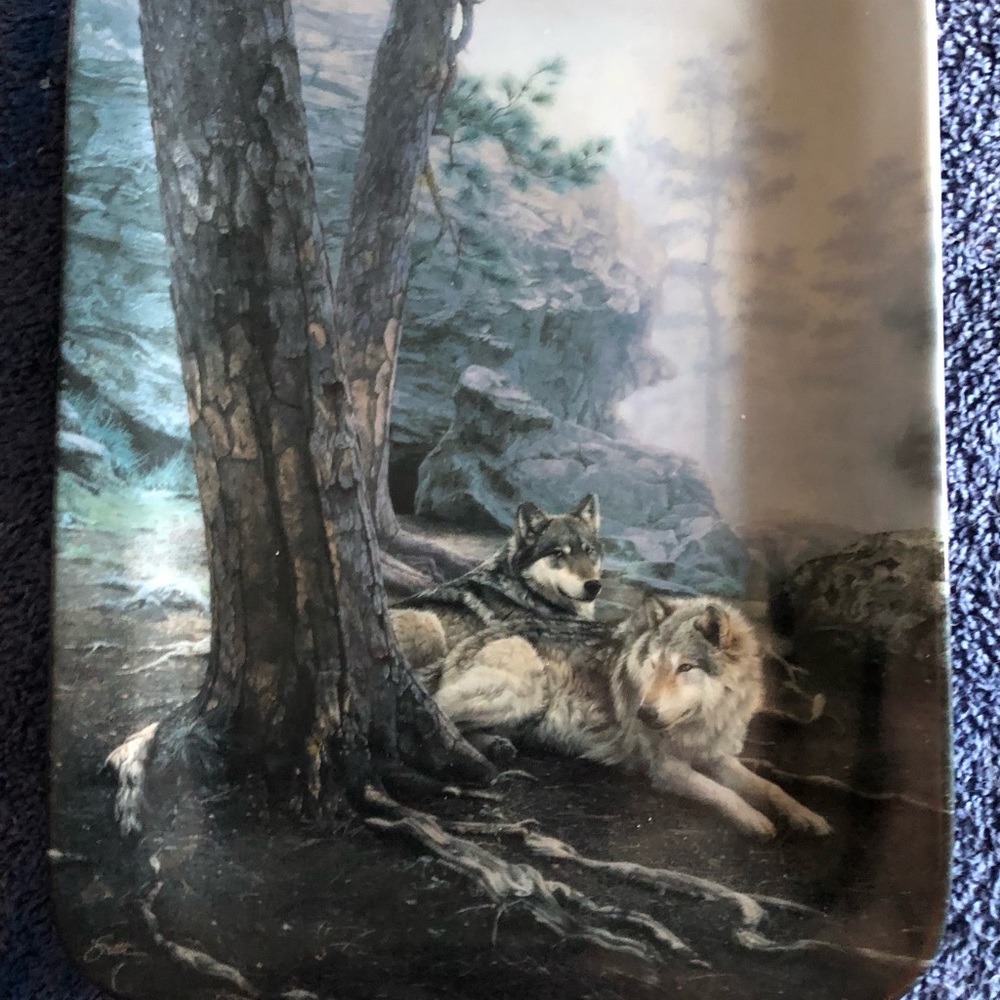 Natures Harmony from Bradford Exchange. Limited Edition collectors plates.